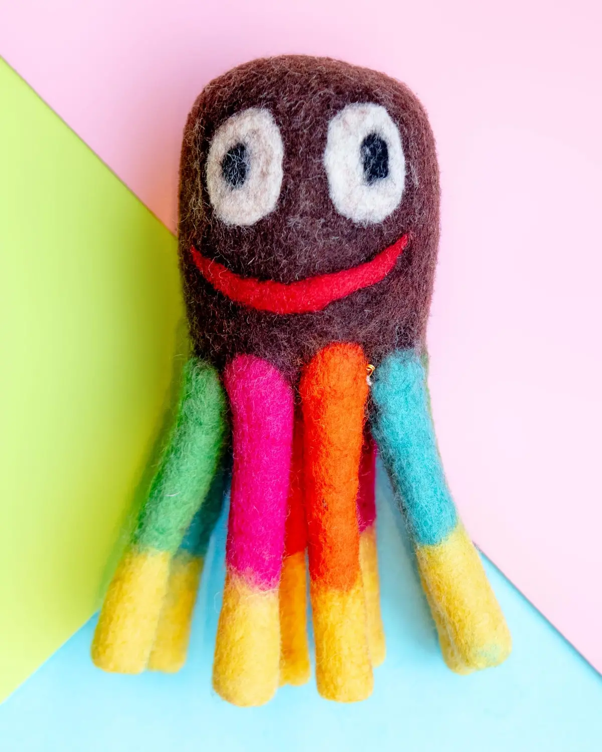Otis The Octopus Wool Dog Toy (Final Sale) 1