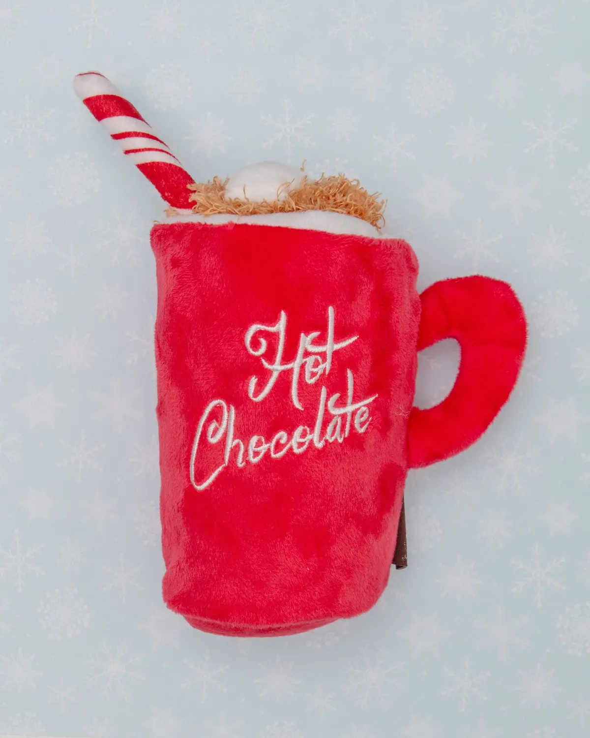Squeaky Hot Chocolate Holiday Dog Toy 1