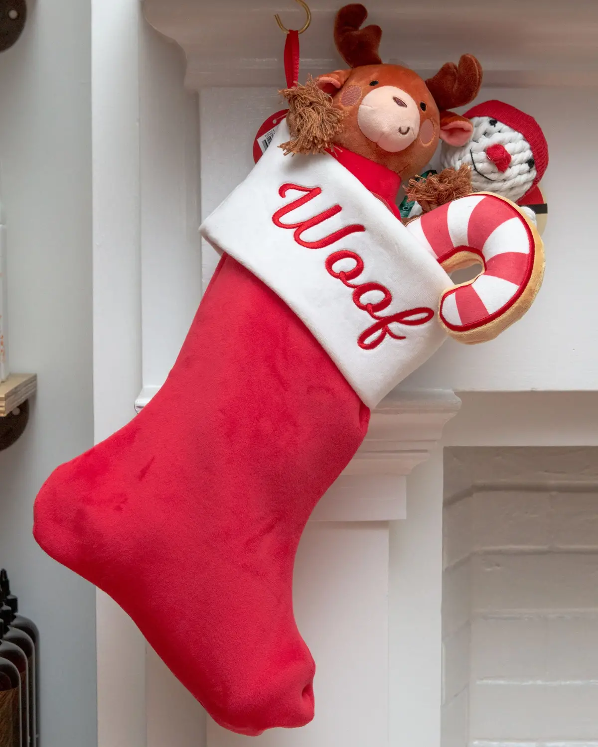 Woof Christmas Dog Stocking 1
