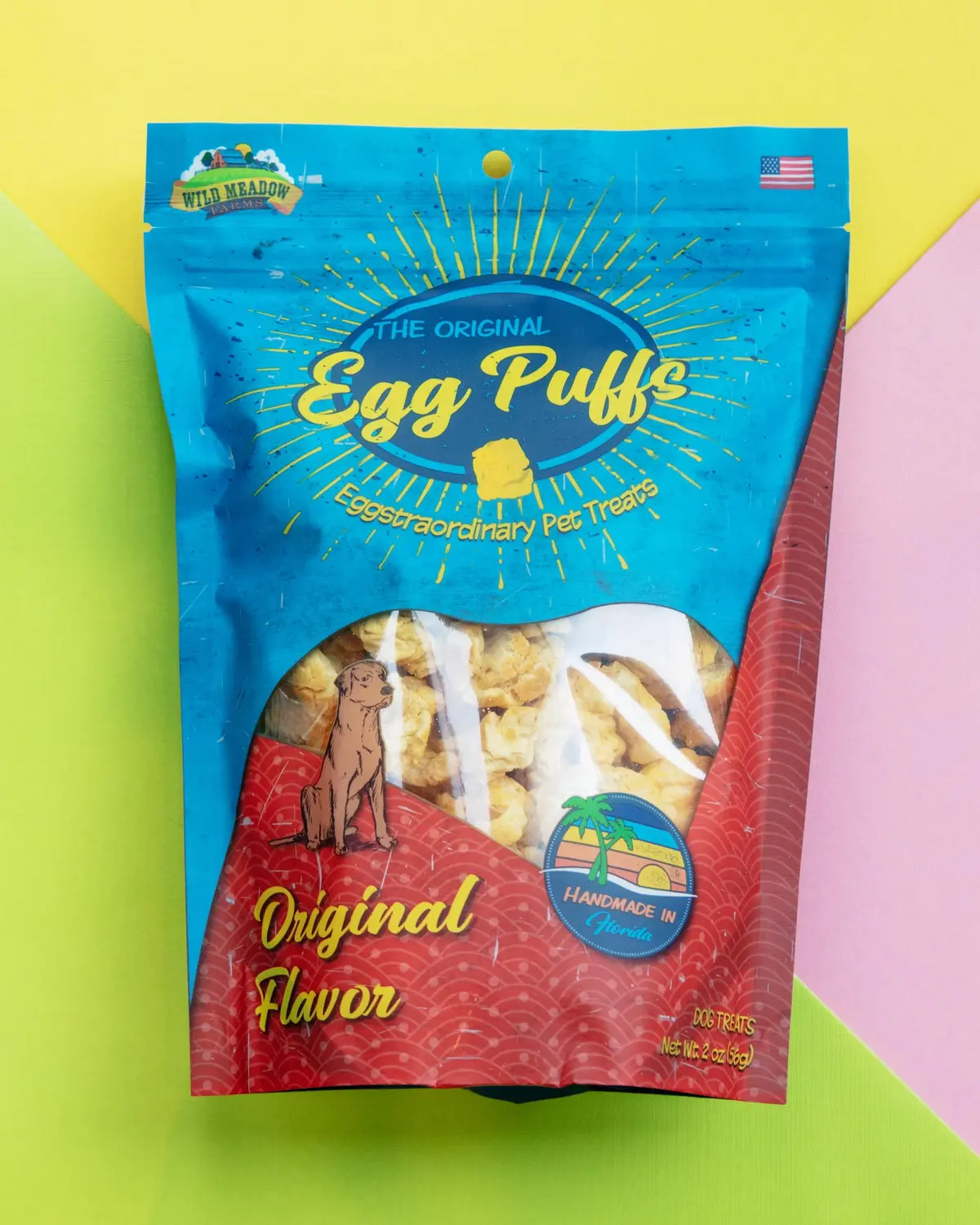 Egg Puffs Dog Treat (Original Flavor) (Made In The Usa) 1