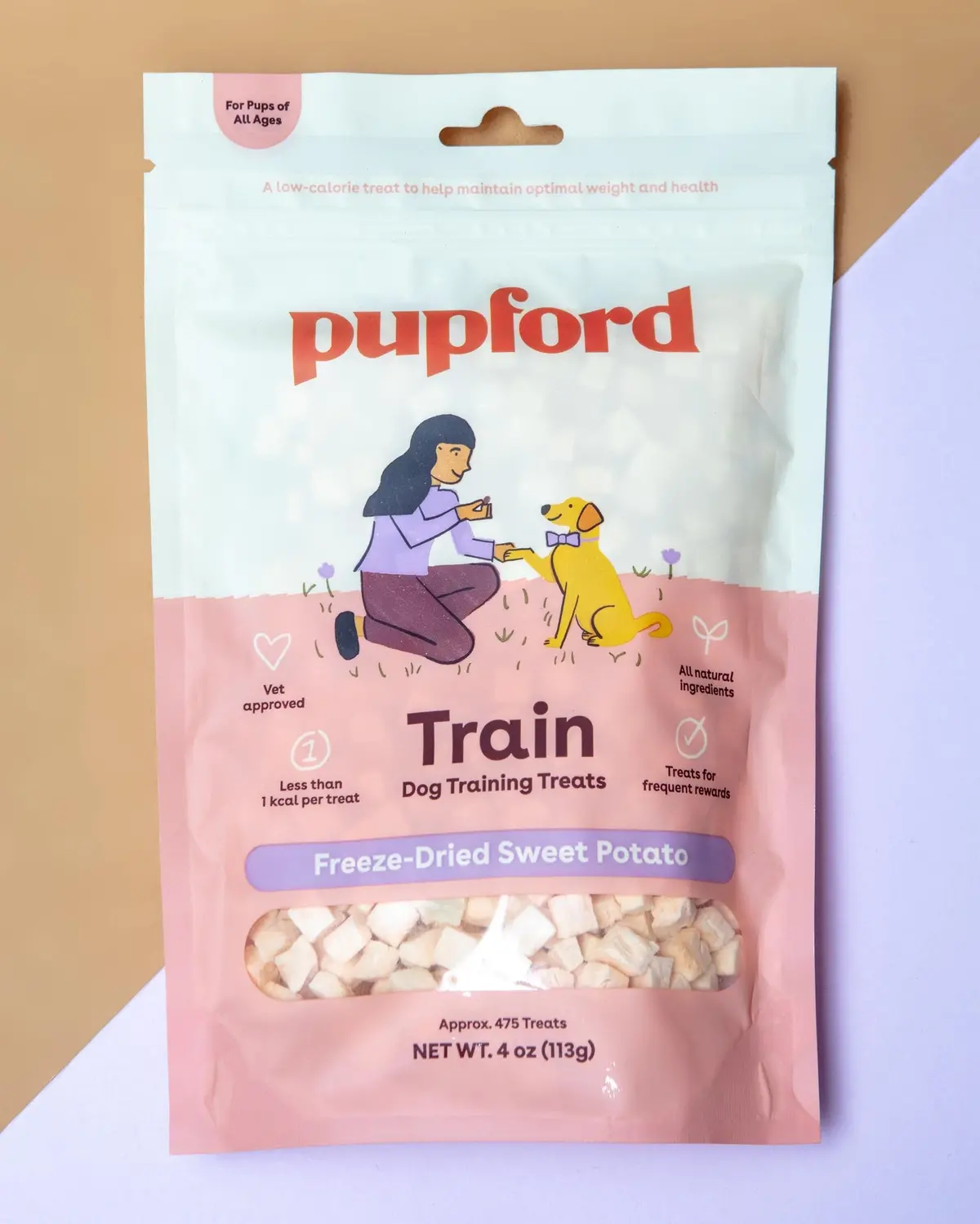 Freeze Dried Sweet Potato Dog Training Treats 1
