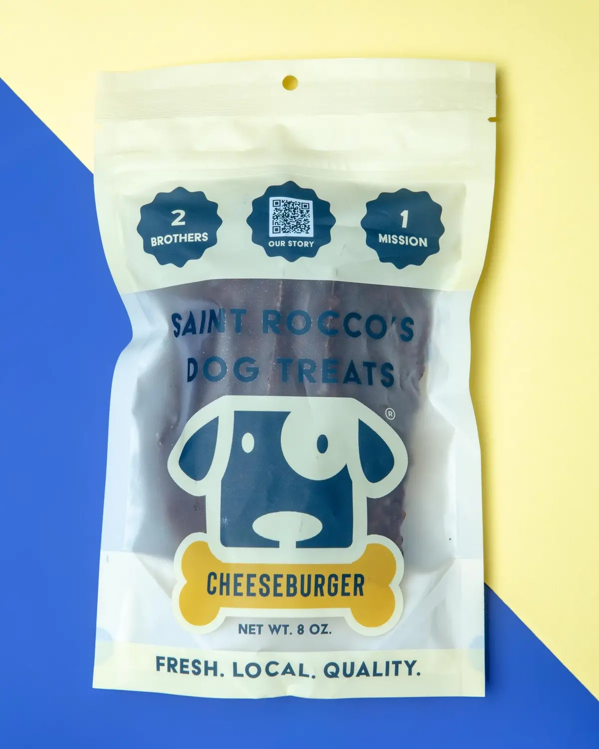 Cheeseburger Beef & Cheese Dog Treats 1