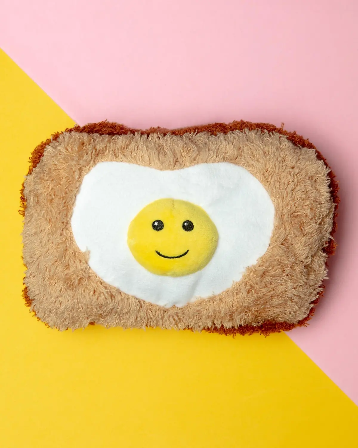 Hearty-Side Up Egg W/ Toast Squeaky Dog Toy (Final Sale) 1