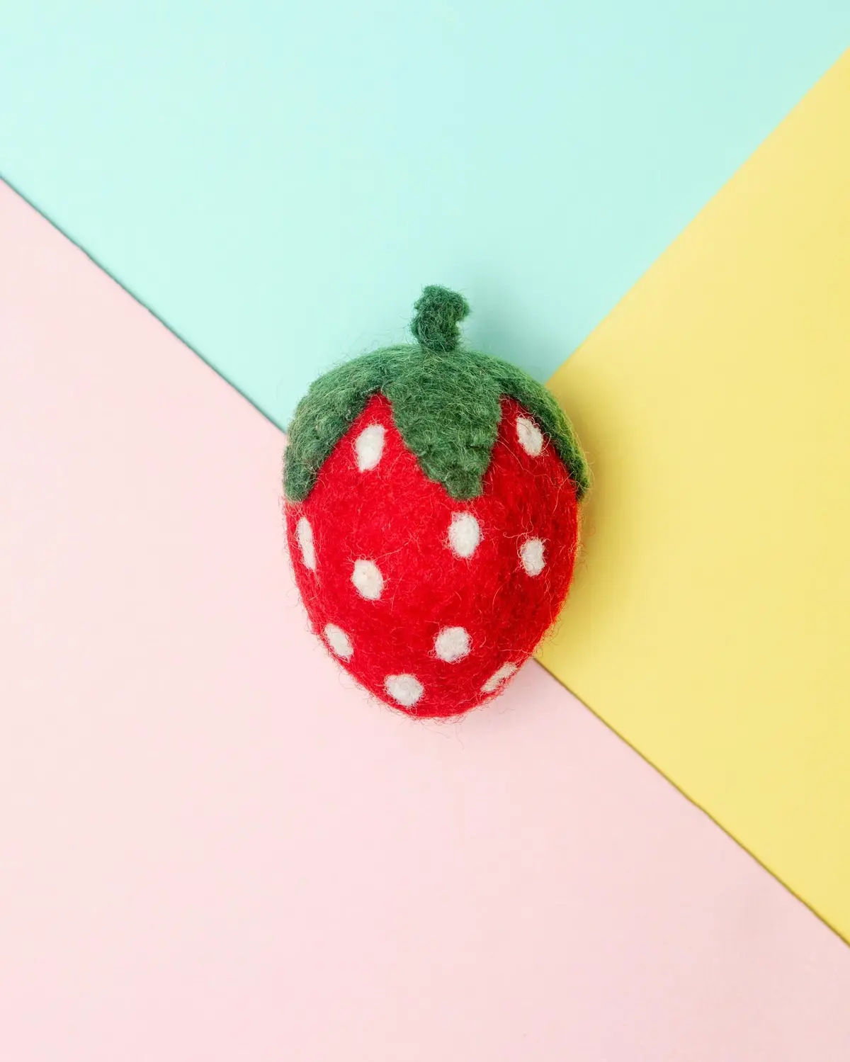 Strawberry Catnip Cat Toy 1