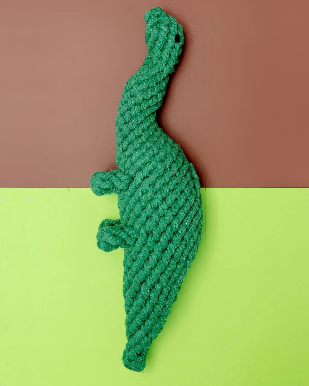Brent The Brontosaurus Rope Dog Toy 1
