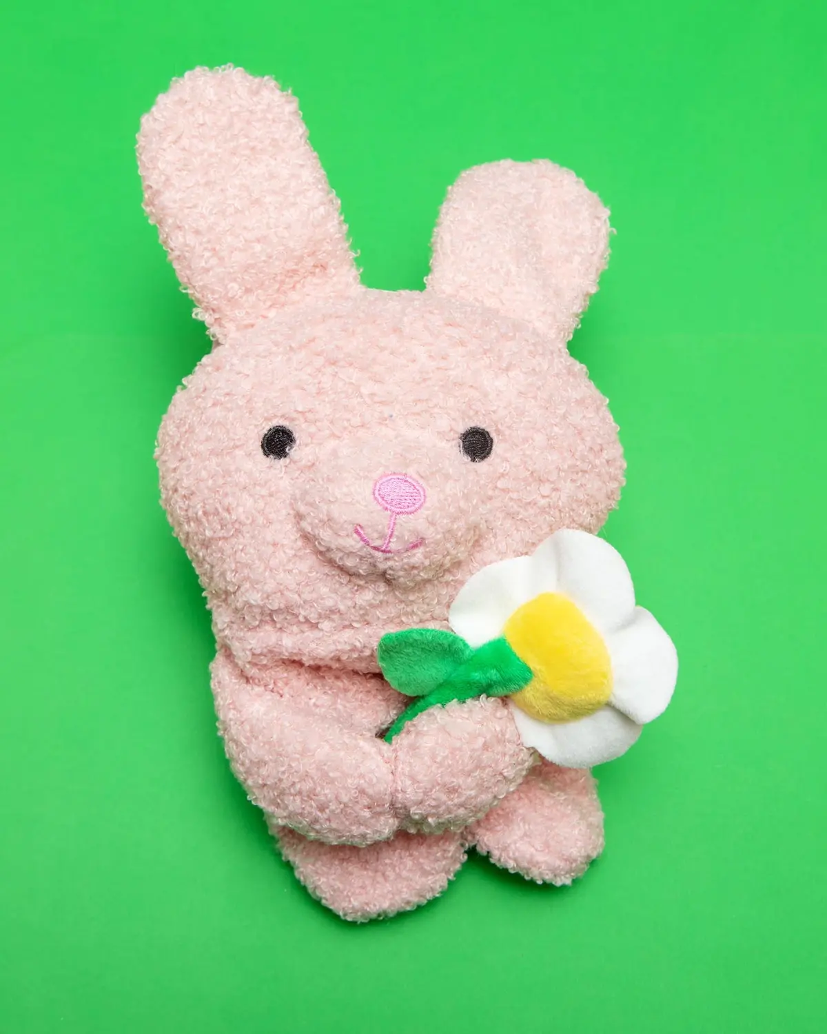 Betty Bunny Wabbit Flattie Crinkly & Squeaker Dog Toy (13") 1