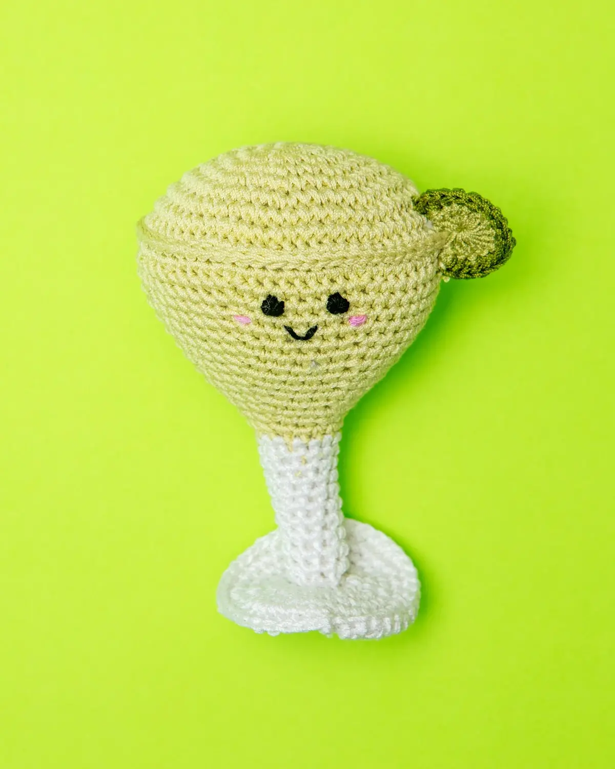 Mary The Margarita Organic Cotton Knit Dog Toy 1