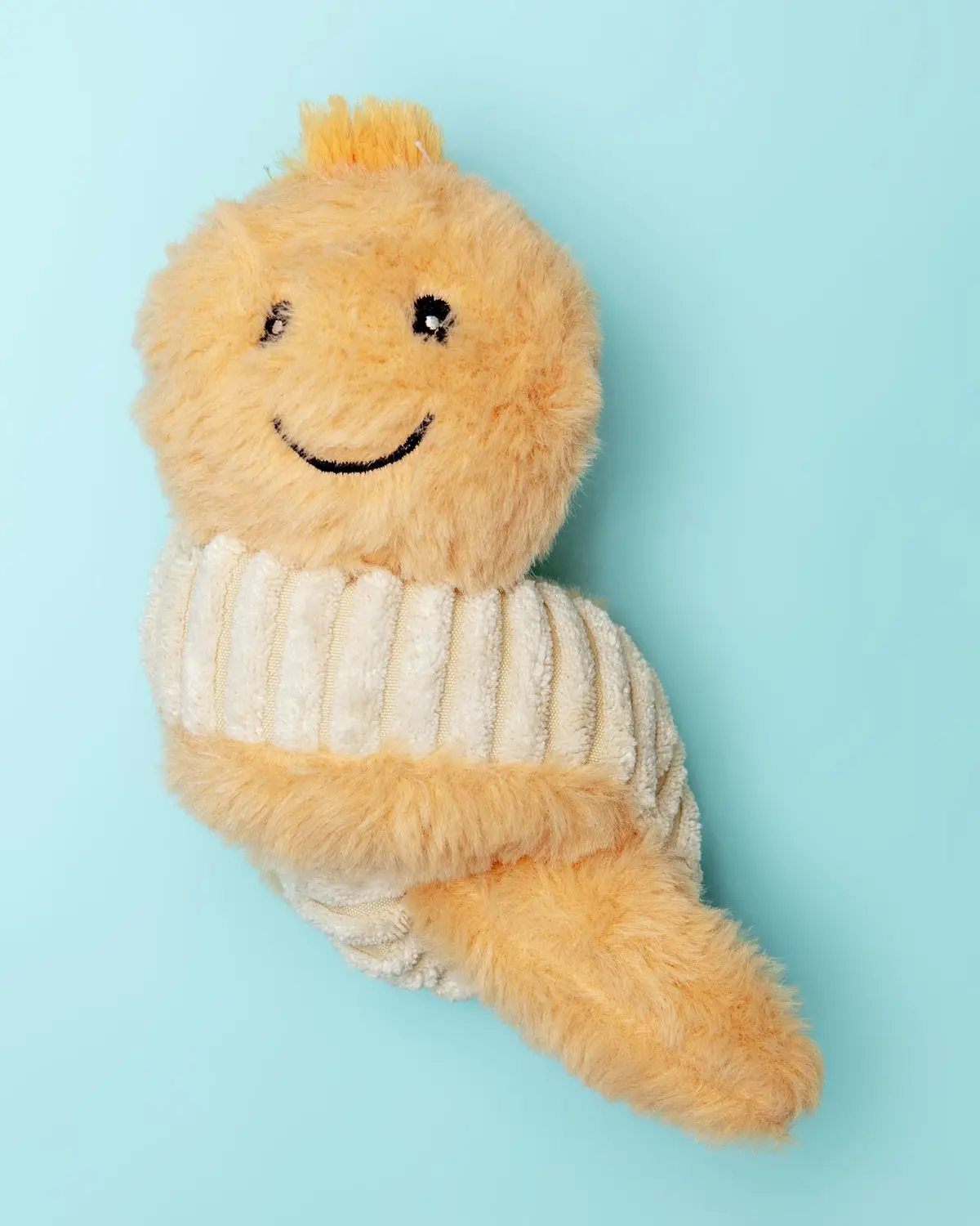 Bert The Earthworm Squeaker Ball Dog Toy (7") 1