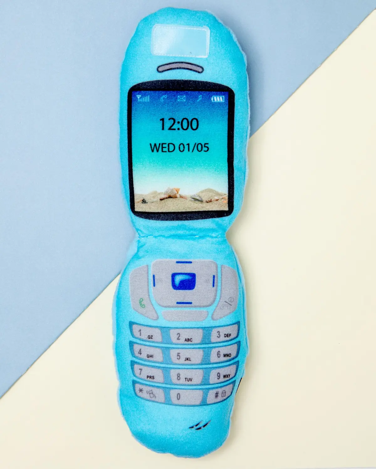 Flip Phone Crinkle + Squeak Dog Toy (Final Sale) 1
