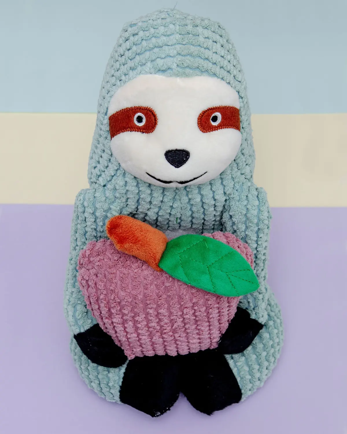 Sydney The Sloth Crunchy Plush Dog Toy 1