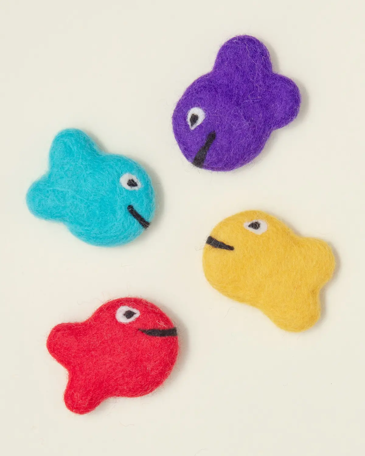 Frank The Reef & Family Wool Small Dog Or Cat Toy Set 1