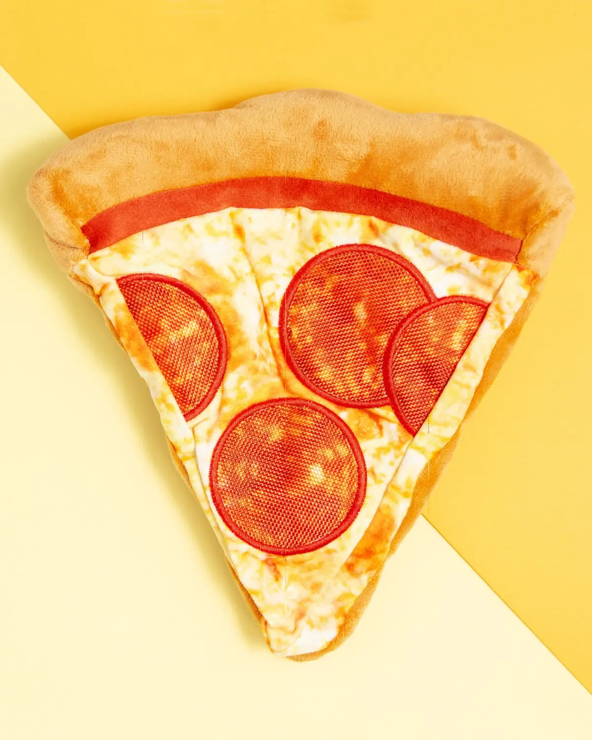Puppy-Roni Pizza Slice Crinkle & Squeaky Dog Toy 1