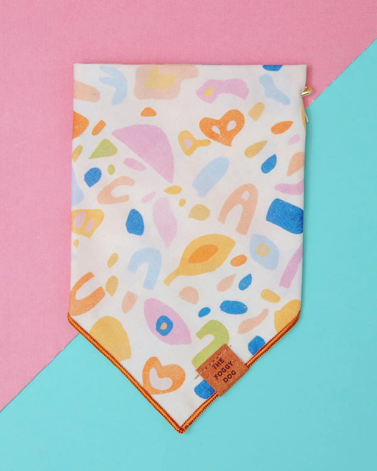 Alja Horvat Terrazzo Dog Bandana (Made In The Usa) 1