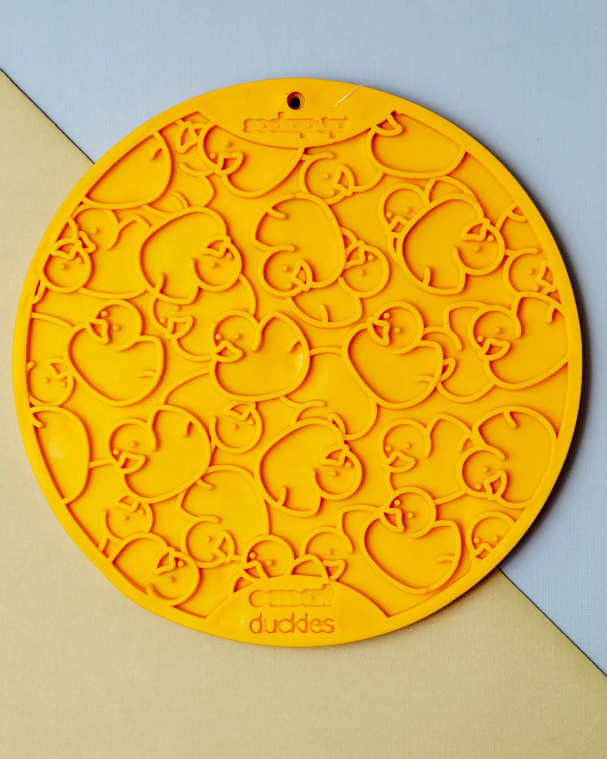 Duckies Dog Lick Mat With Suction Cups (Made In The Usa) 1