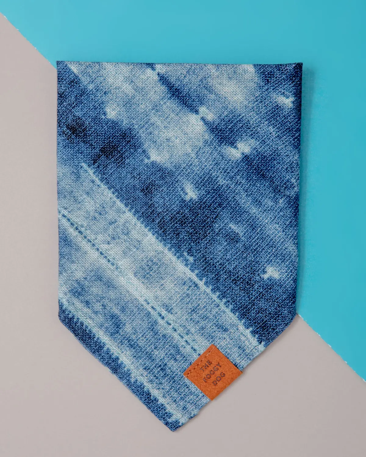 Indigo Mud Cloth Dog Bandana<Br>(Made In The Usa) 1
