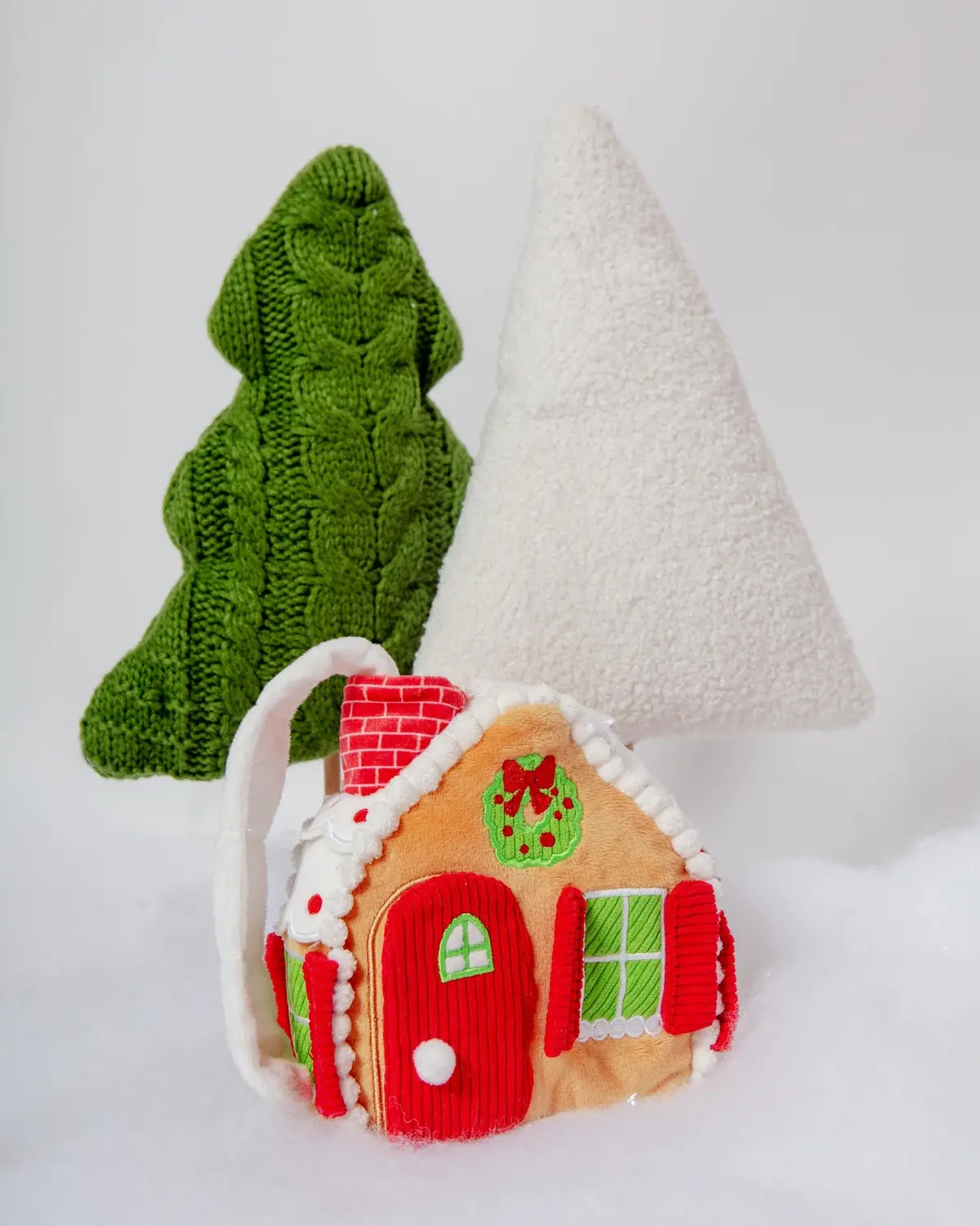 Gingerbread House Interactive Snuffle Dog Toy 1