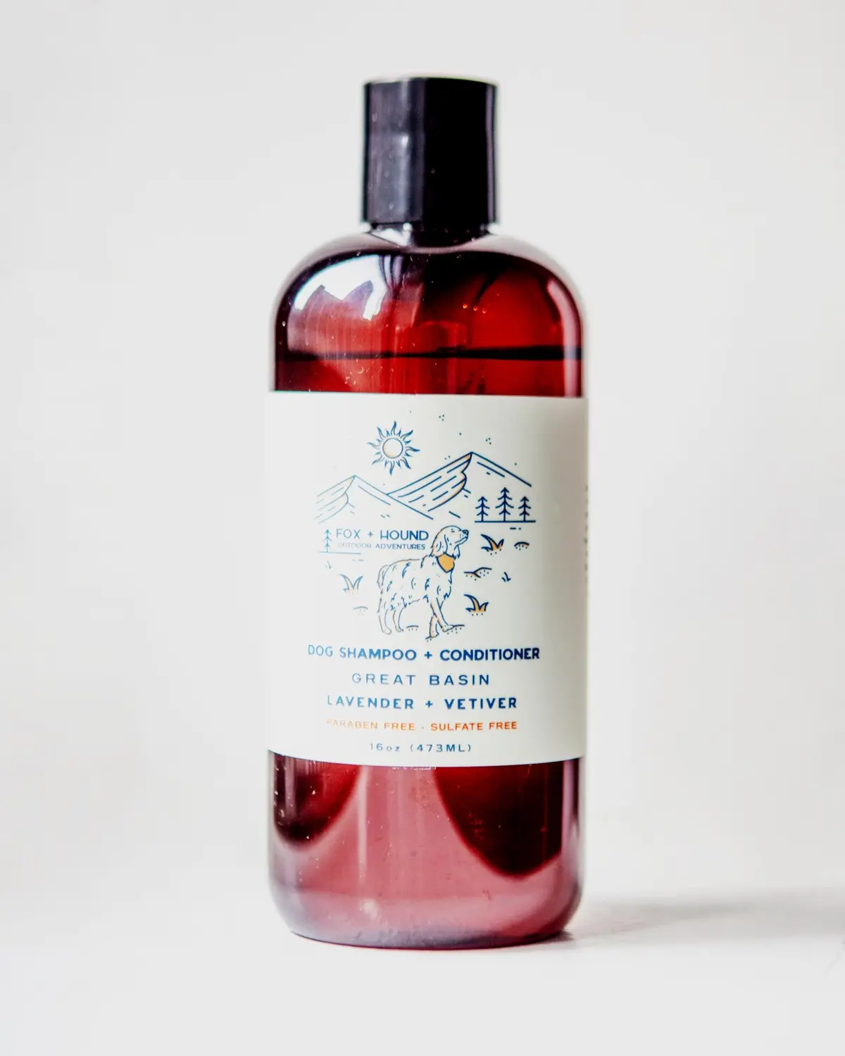 Great Basin Dog Shampoo & Conditioner In Lavender + Vetiver Scent 1