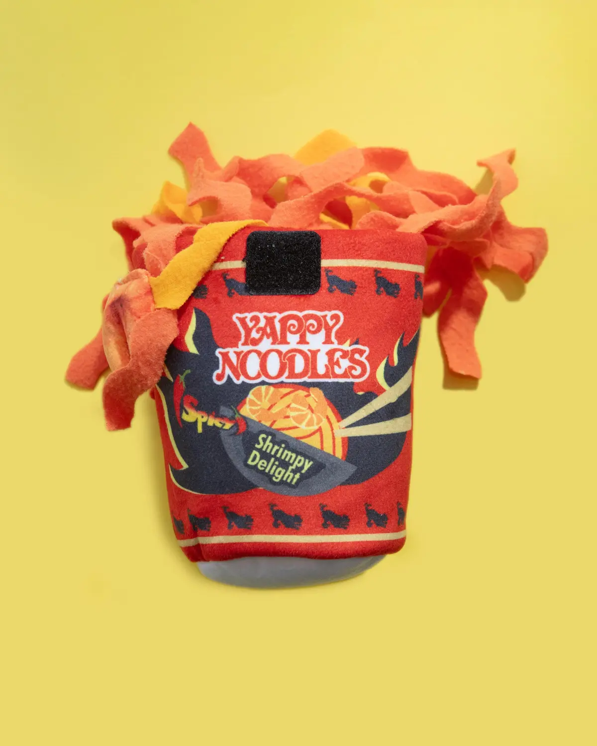 Slurp It Up Interactive Yappy Noodles Plush Dog Toy 1