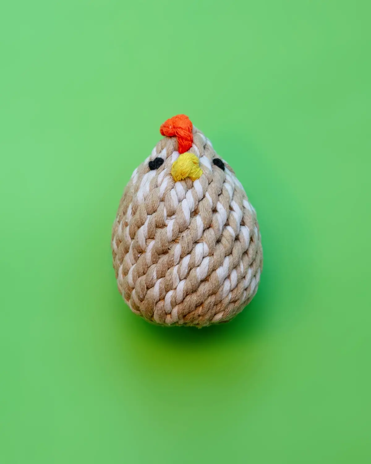 Gugu The Farm Chicken Rope Dog Toy 1