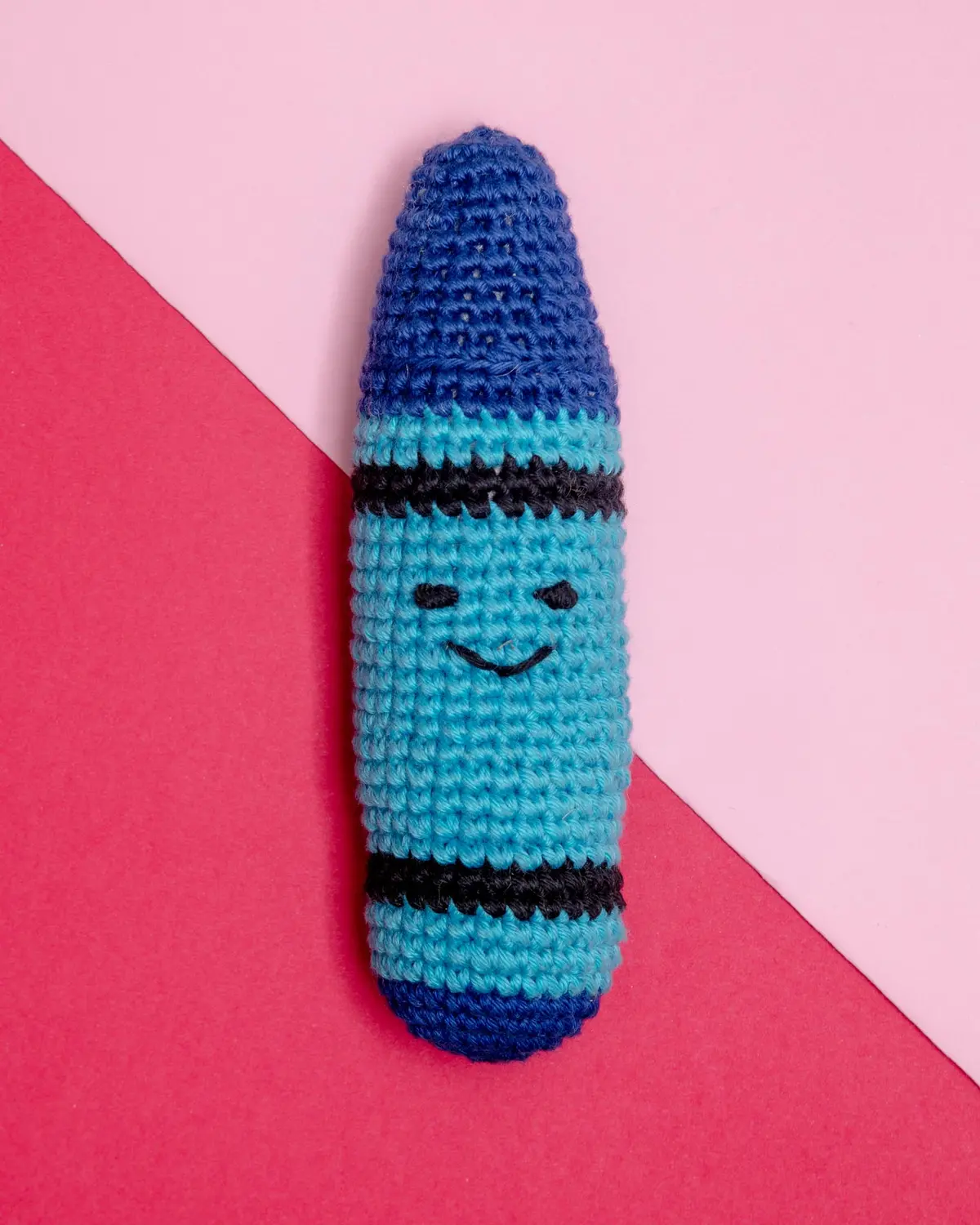 Cotton Crochet Crayon Dog Toy (Final Sale) 1