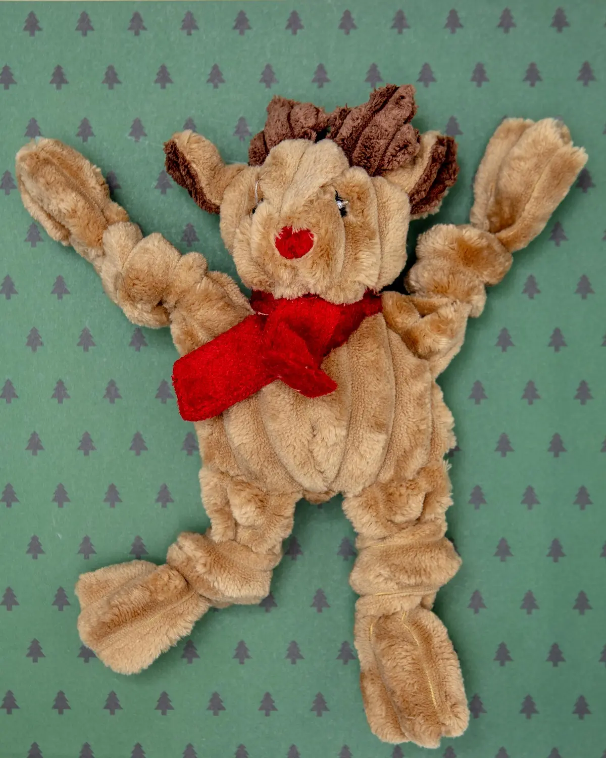 Rudy Reindeer Knottie Plush Dog Toy 1