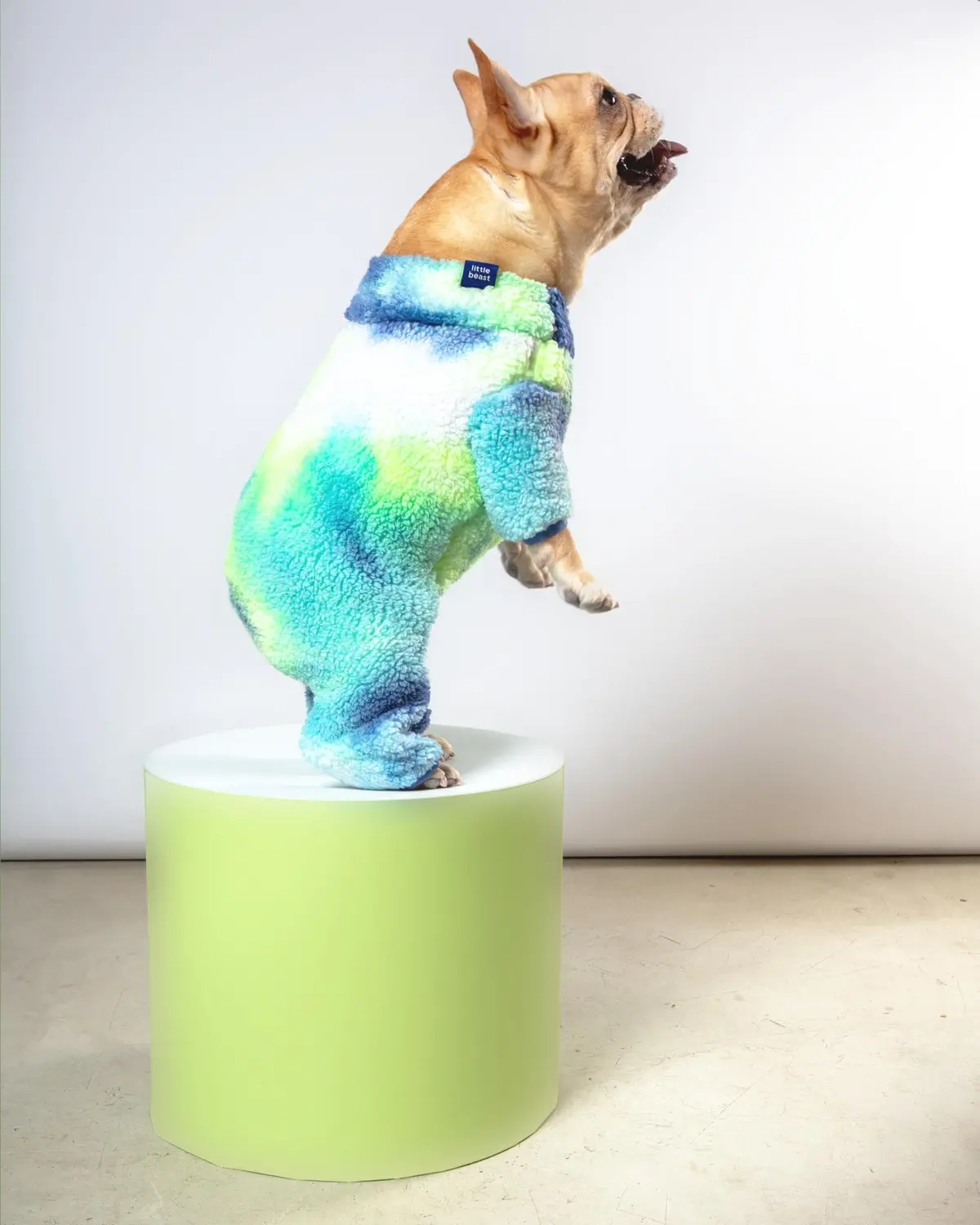 It's Groovy Baby Fleece Tie-Dye Onesie (Final Sale) 1