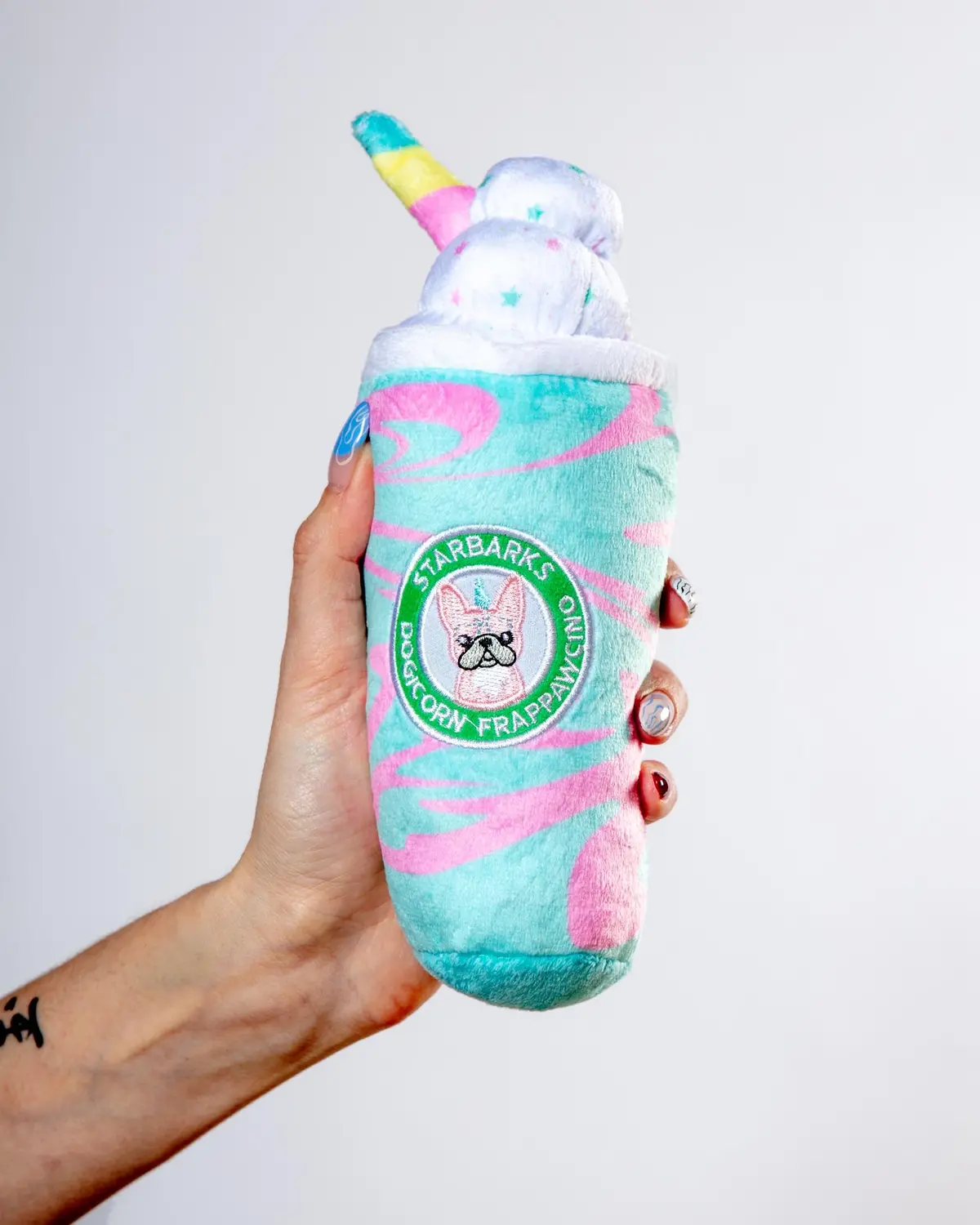 Starbarks Dogicorn Frapawccino Squeaky Plush Dog Toy (Final Sale) 1