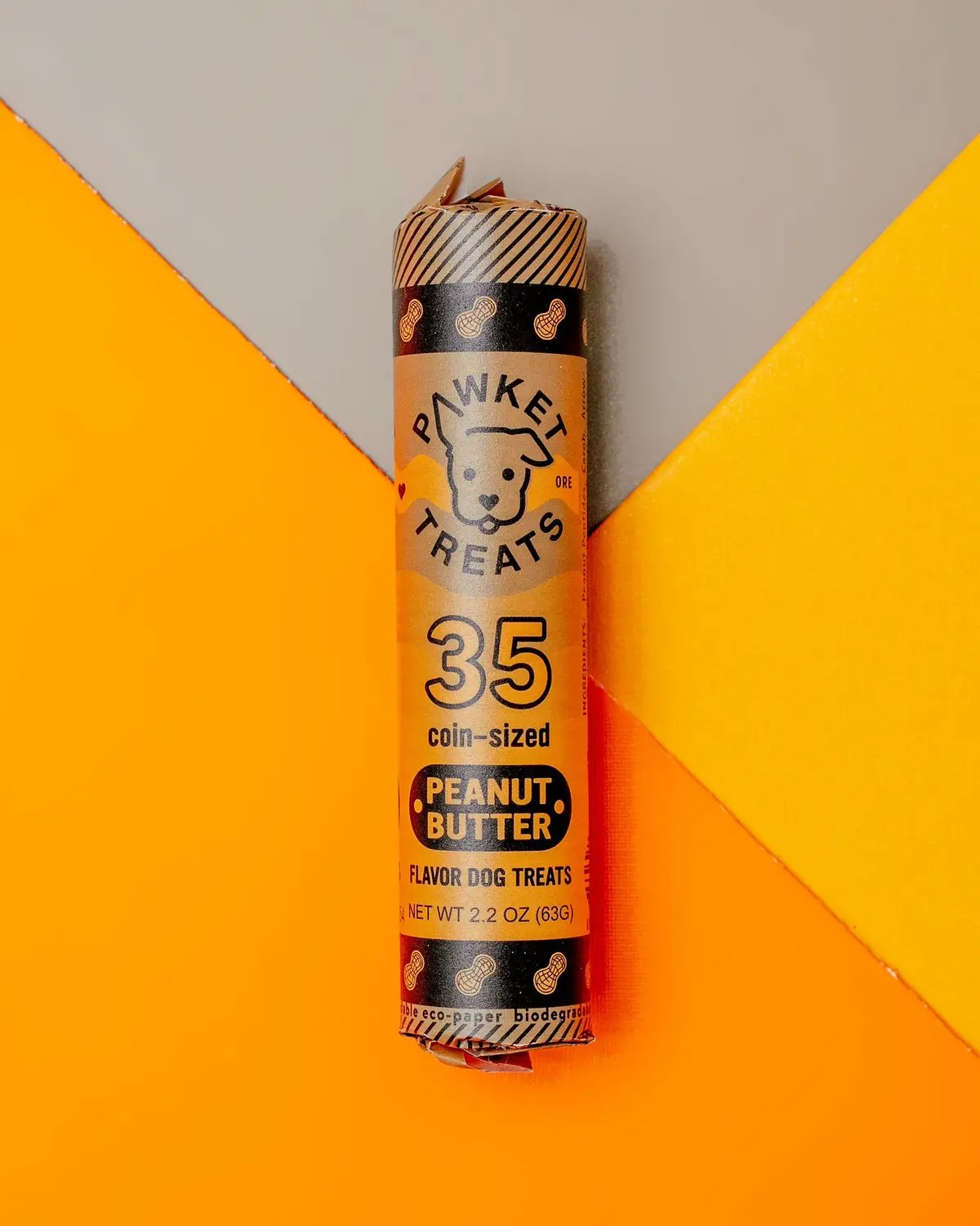 Roll Of Peanut Butter Pawket Dog Treats << Final Sale >> 1
