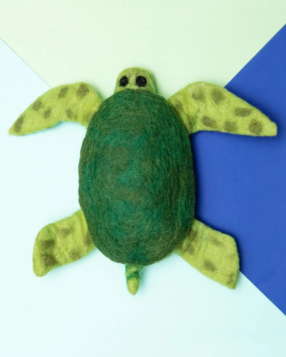 Trevor The Sea Turtle Wool Pet Toy 1