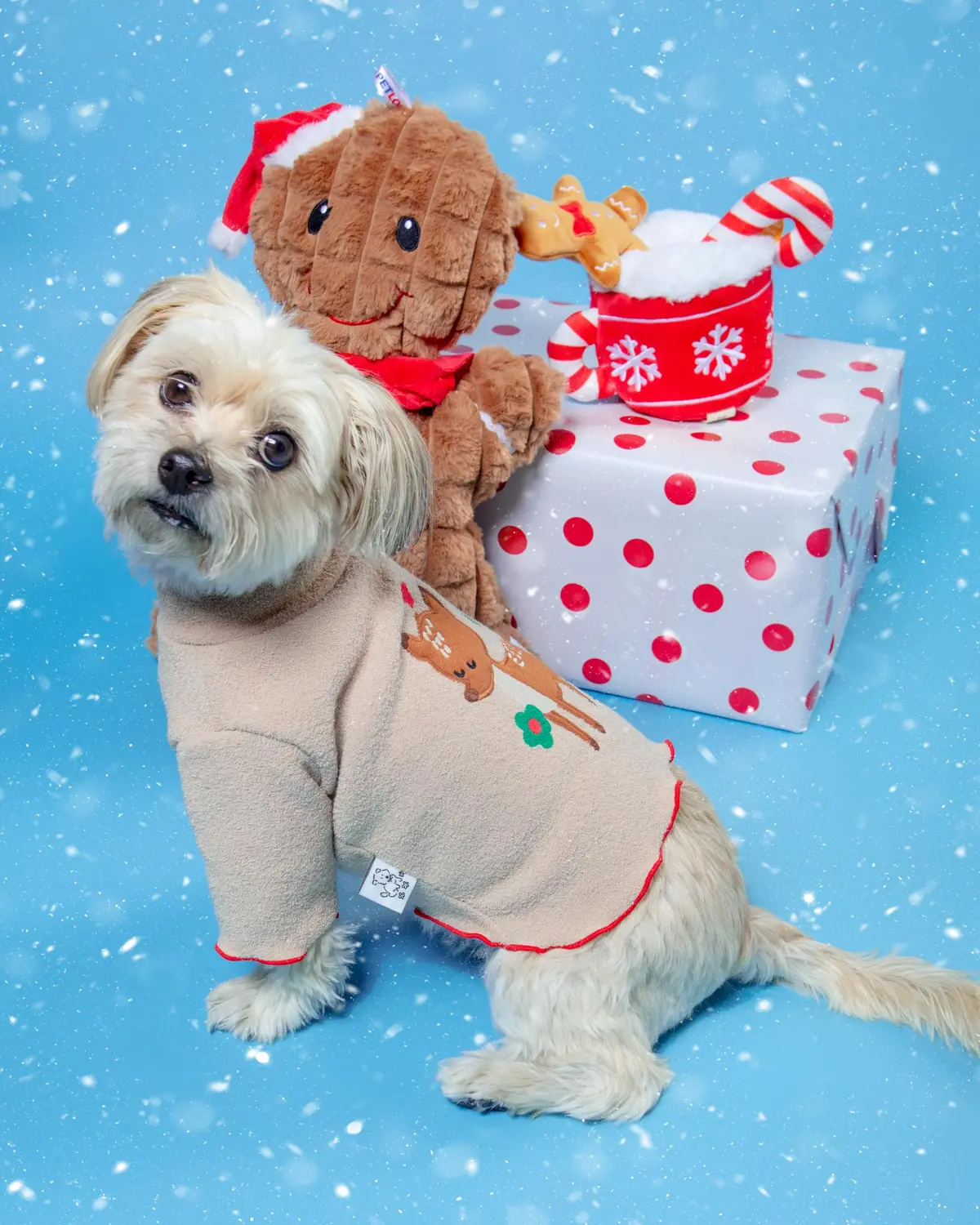 Spotted Deer Fluffy Dog Shirt (Final Sale) 1