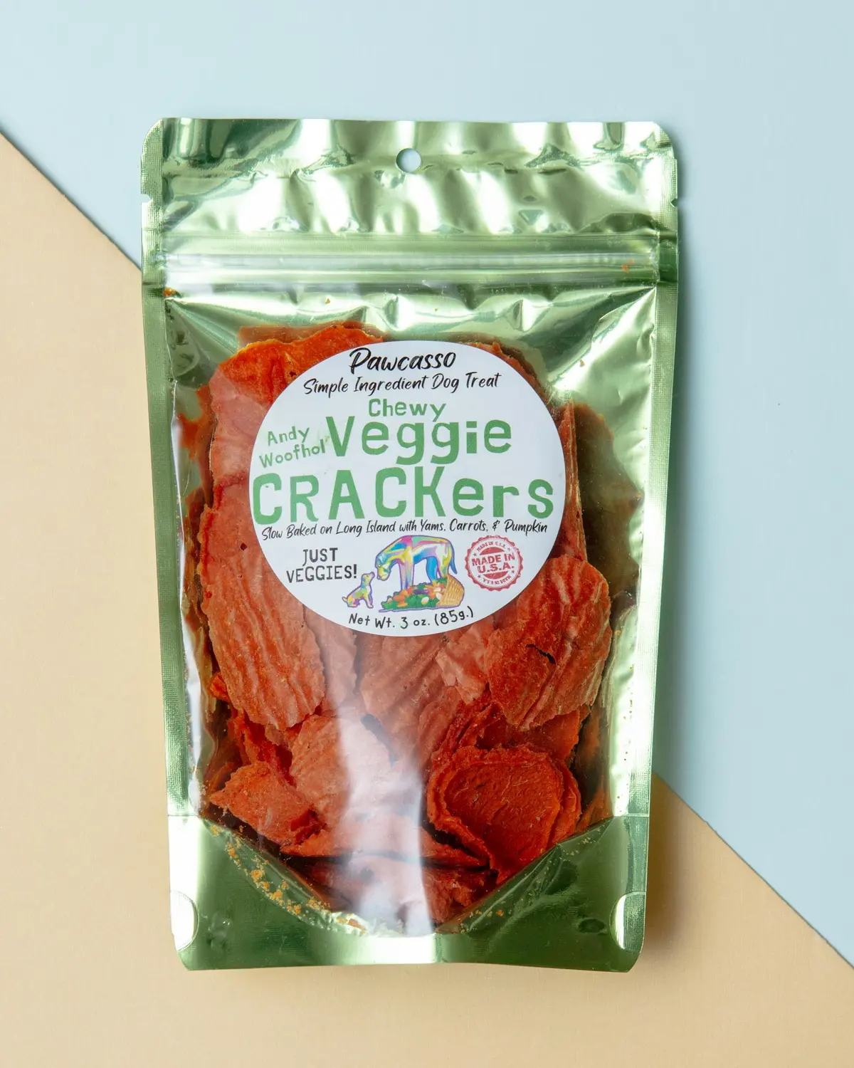 Veggie Cracker Dog Treats (Made In The Usa) 1