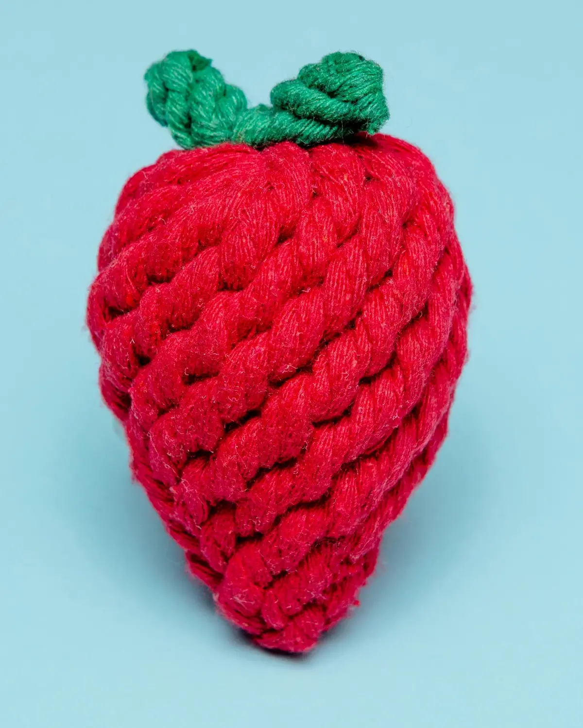 Eco-Friendly Strawberry Rope Dog Toy (Final Sale) 2