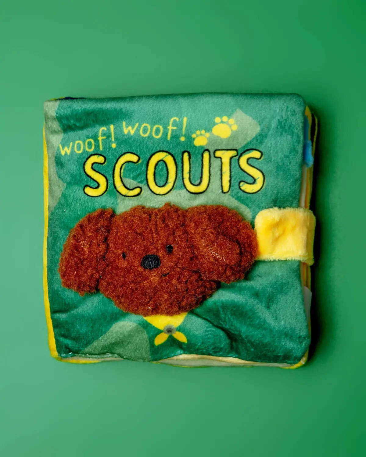 Woof Scouts Nosework Dog Book Plush Toy 1