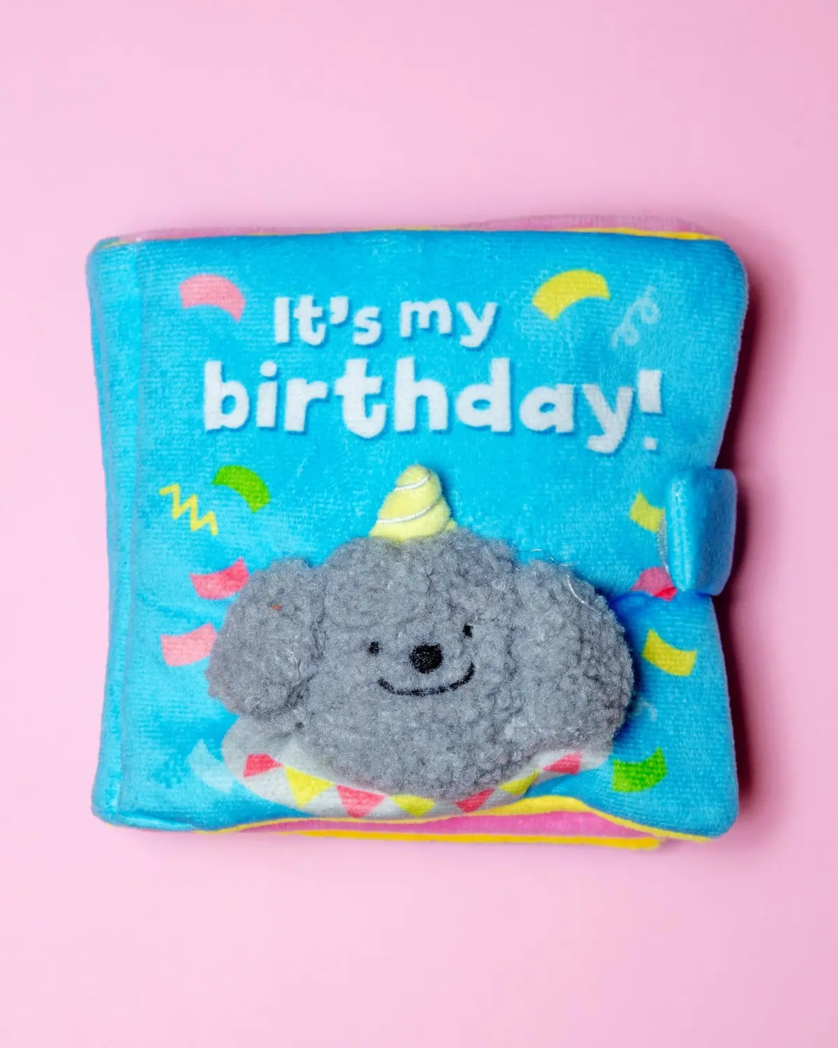 My Birthday Dog Nosework Plush Book Toy 1