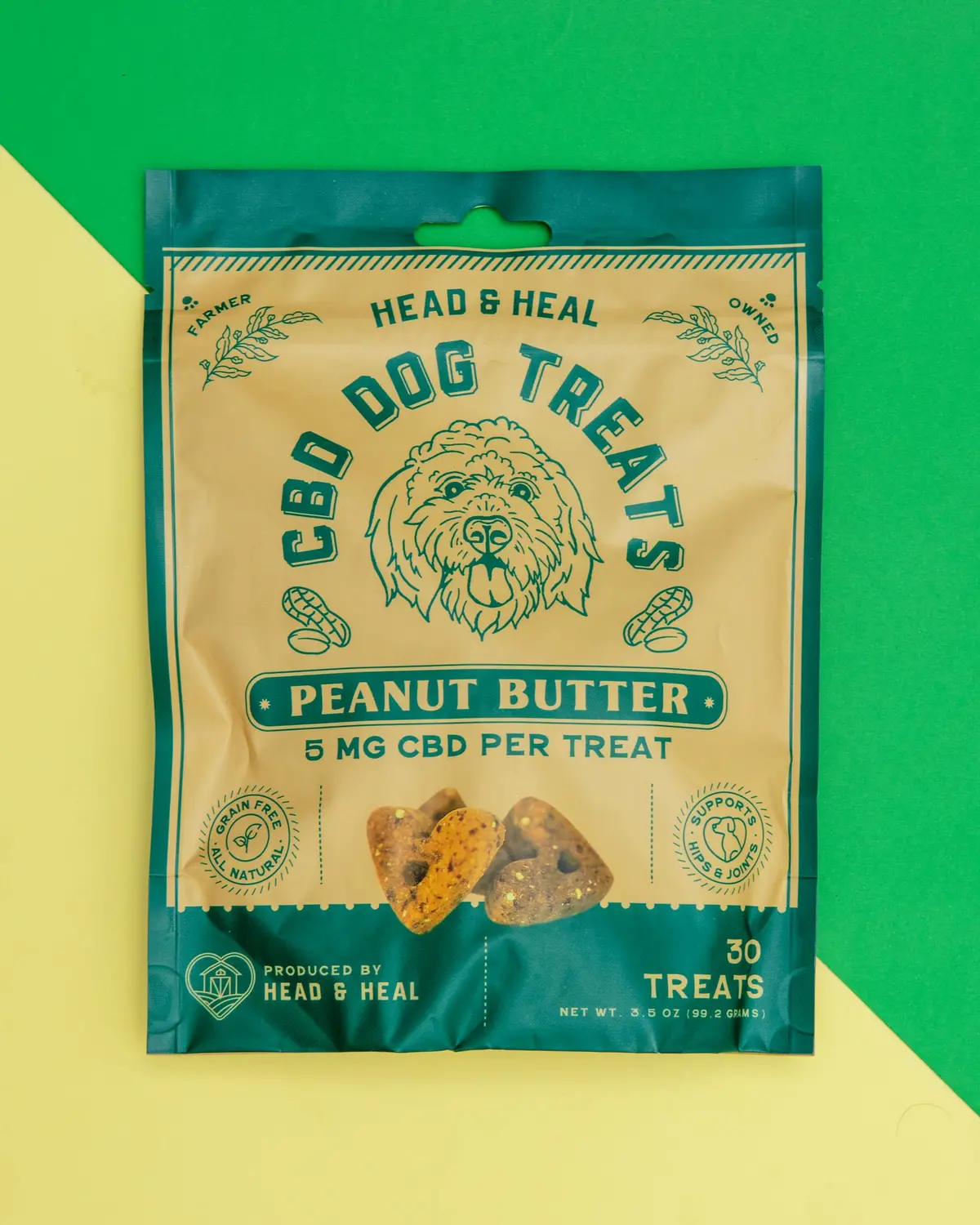 Peanut Butter Cbd Dog Treats (5Mg) 1