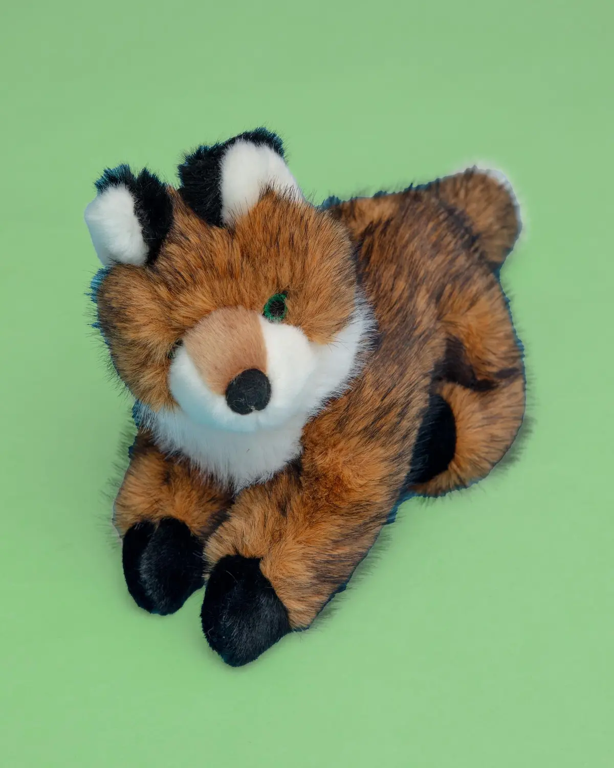 Jaspar Fox Squeakerless Plush Dog Toy 1
