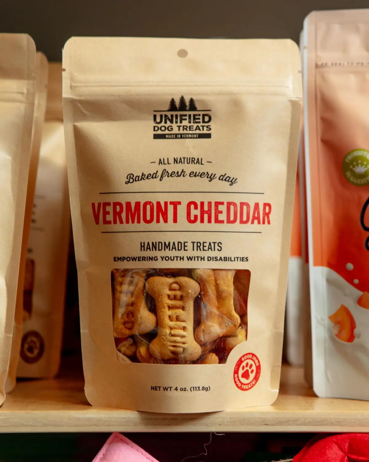 Vermont Cheddar Dog Treats 1