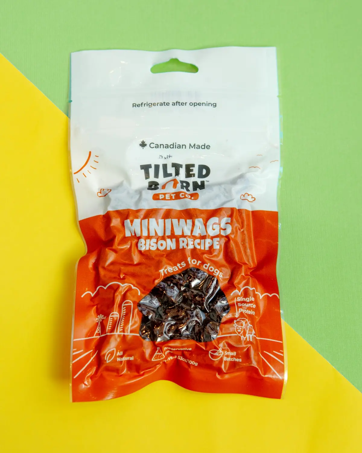 Bison Mini Wags Dog Treats 1