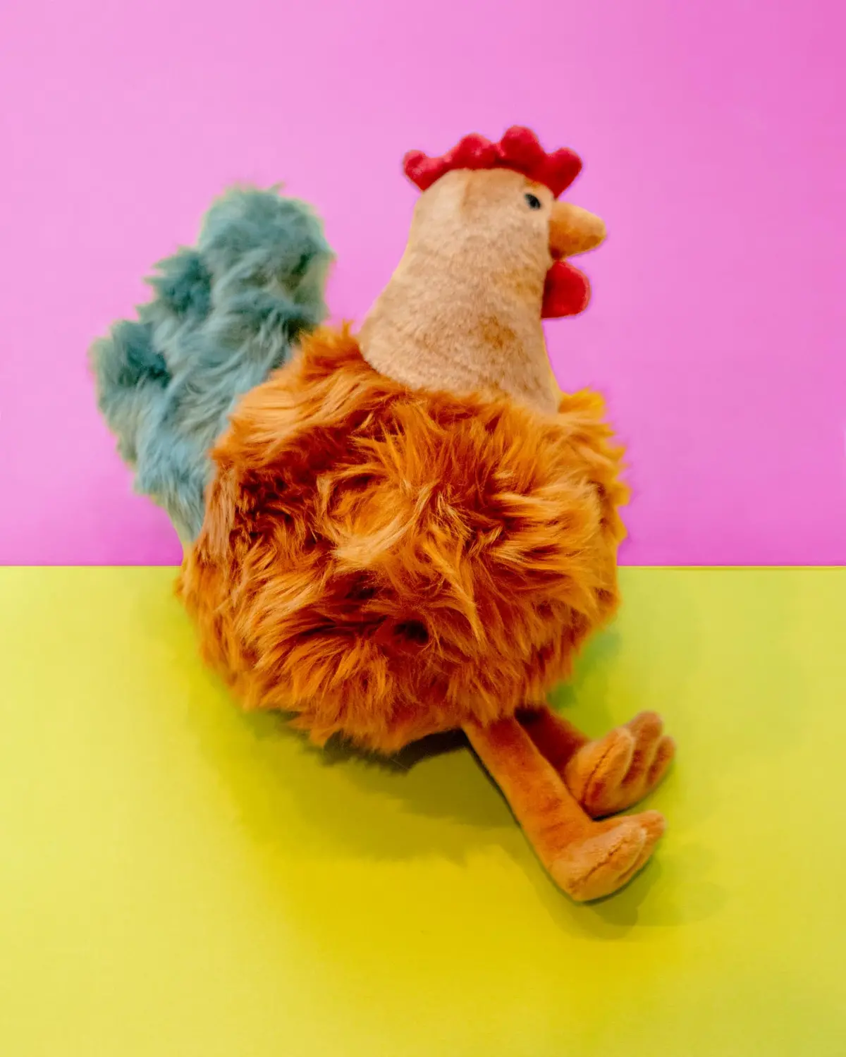 Chandler Chicken Squeaky Plush Dog Toy 1