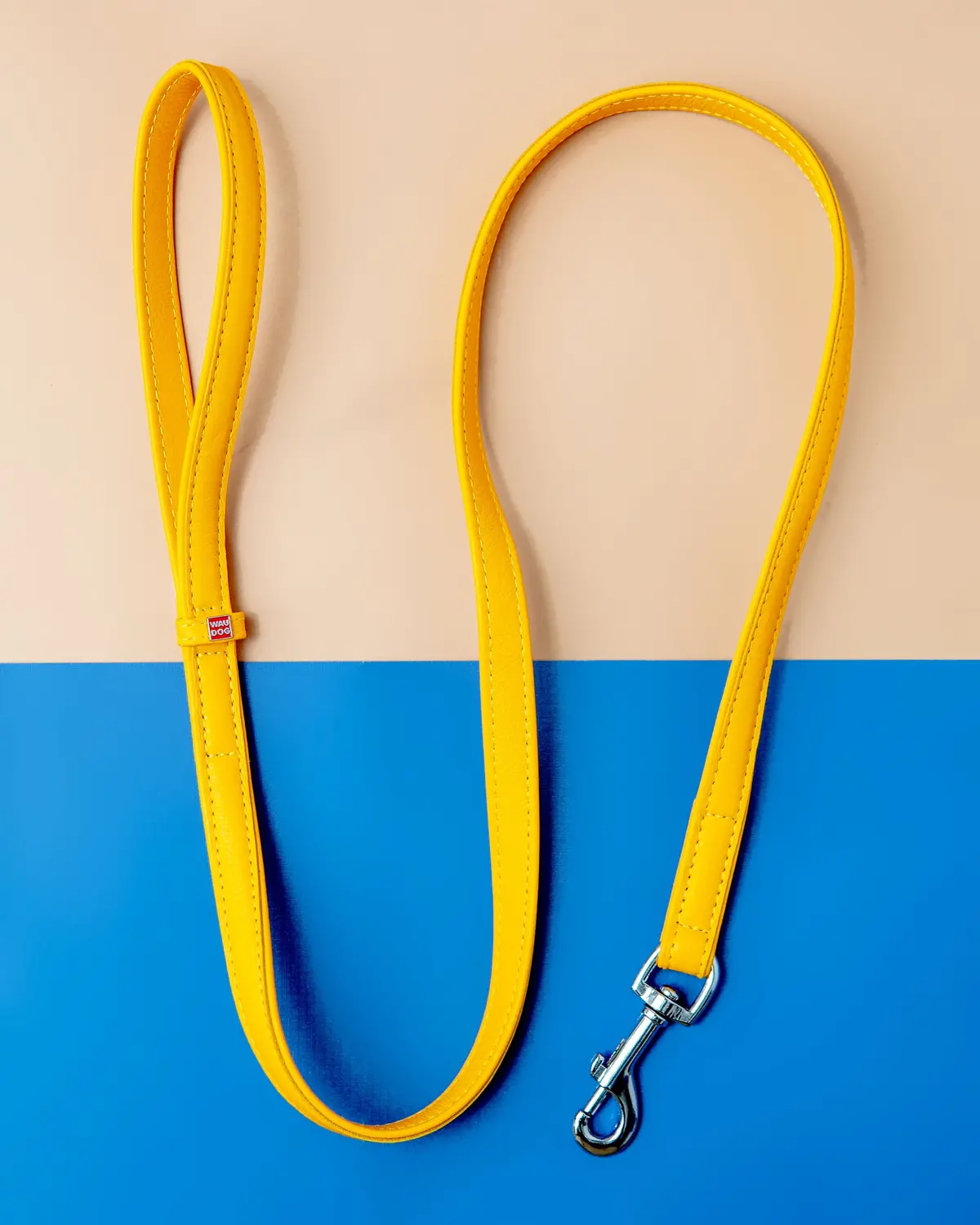 Golden Sunshine Leather Dog Leash << Final Sale >> 1