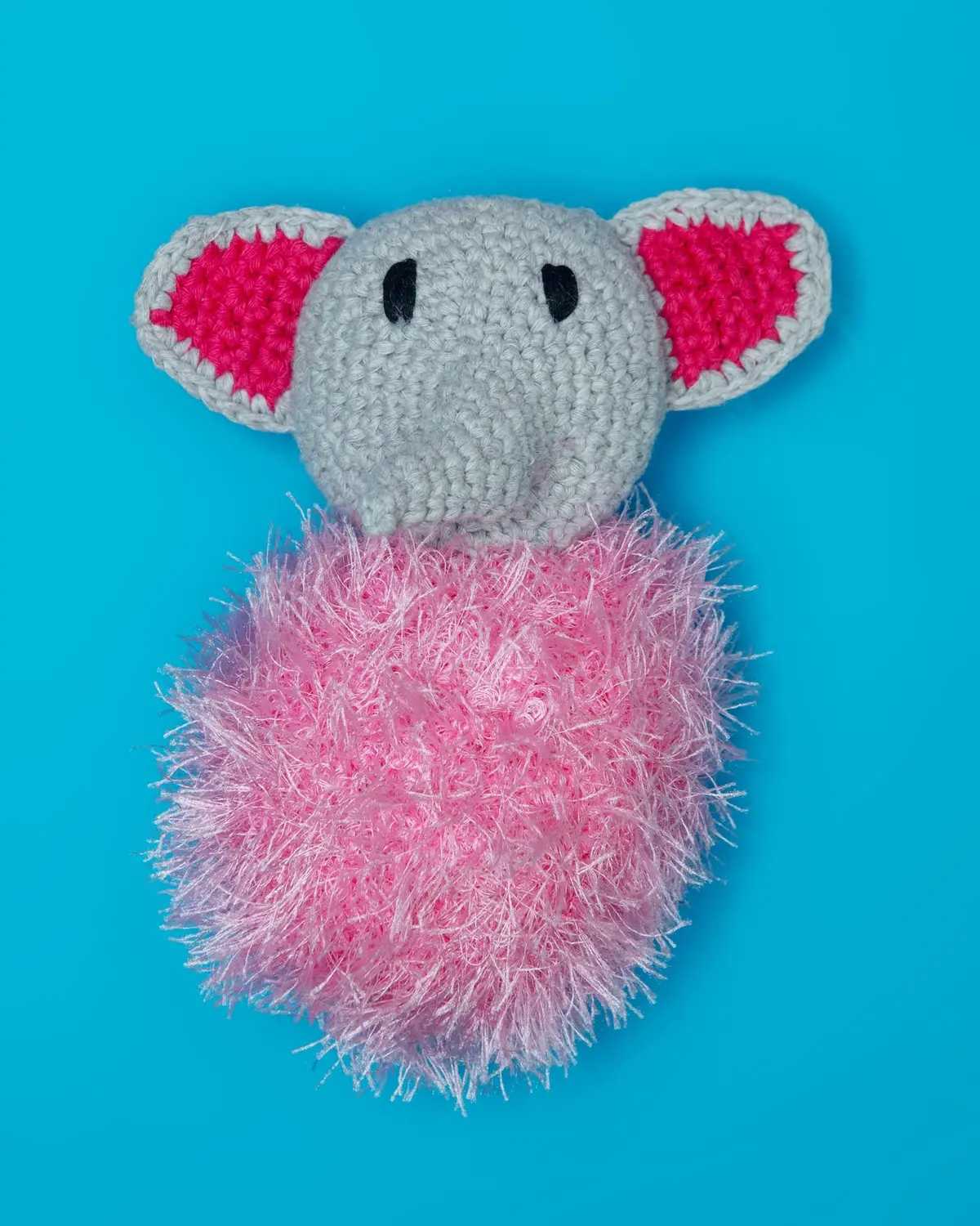 Handmade Oomaloo Elephant Squeaky Dog Toy 1