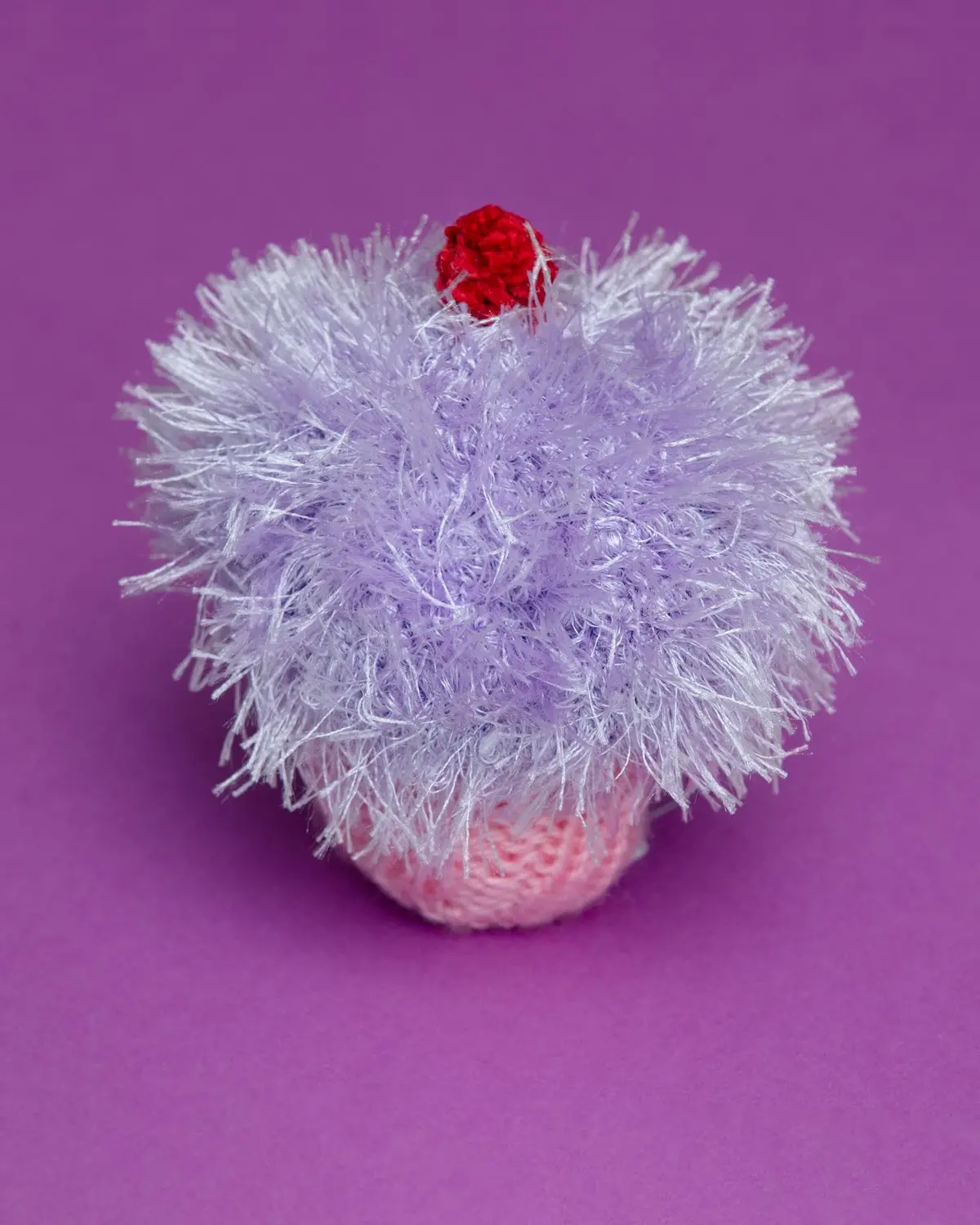 Handmade Oomaloo Cupcake Squeaky Dog Toy 1
