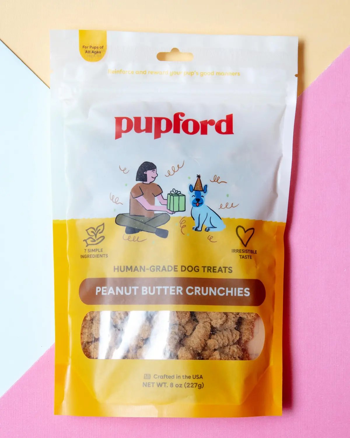 Peanut Butter Crunchies Dog Treats 1