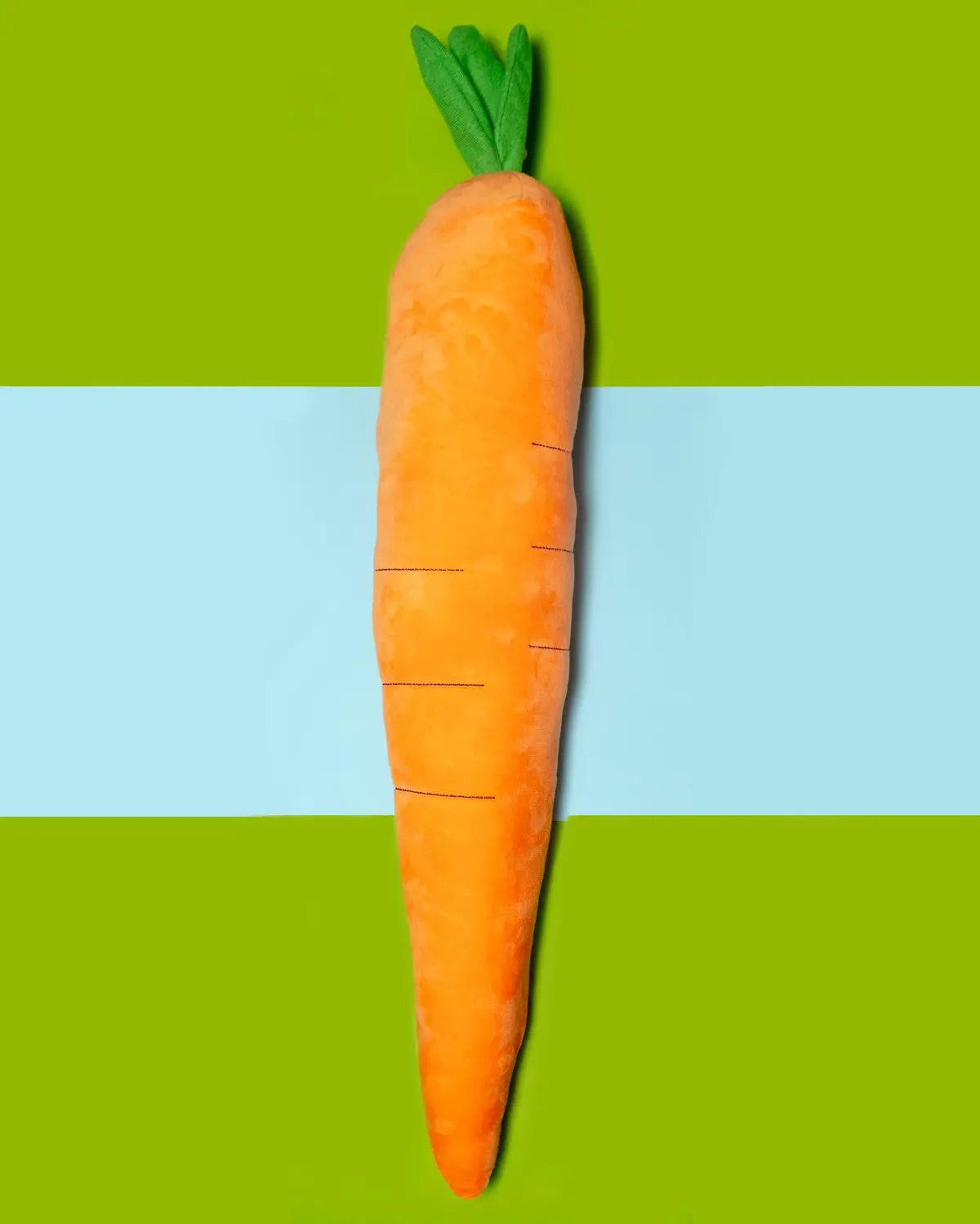 Carrot Plush Dog Toy (29") 1