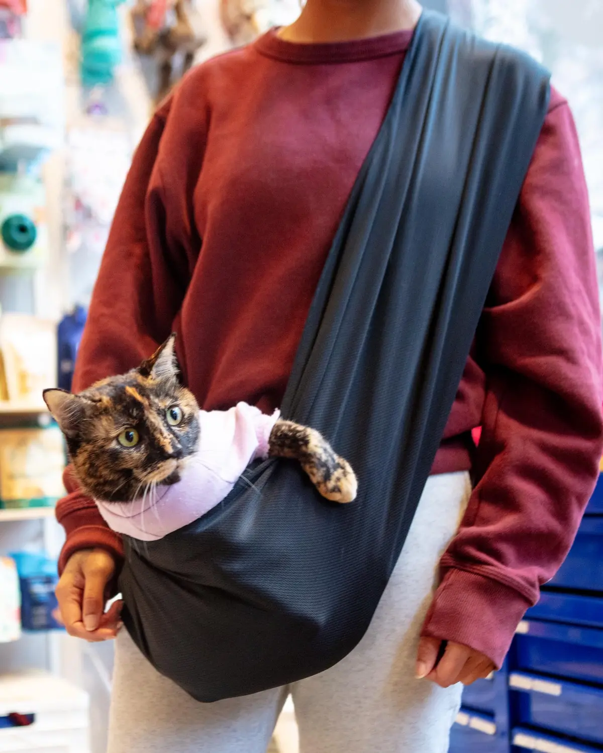 Mesh Sling Dog Carrier (Made In The Usa) 1