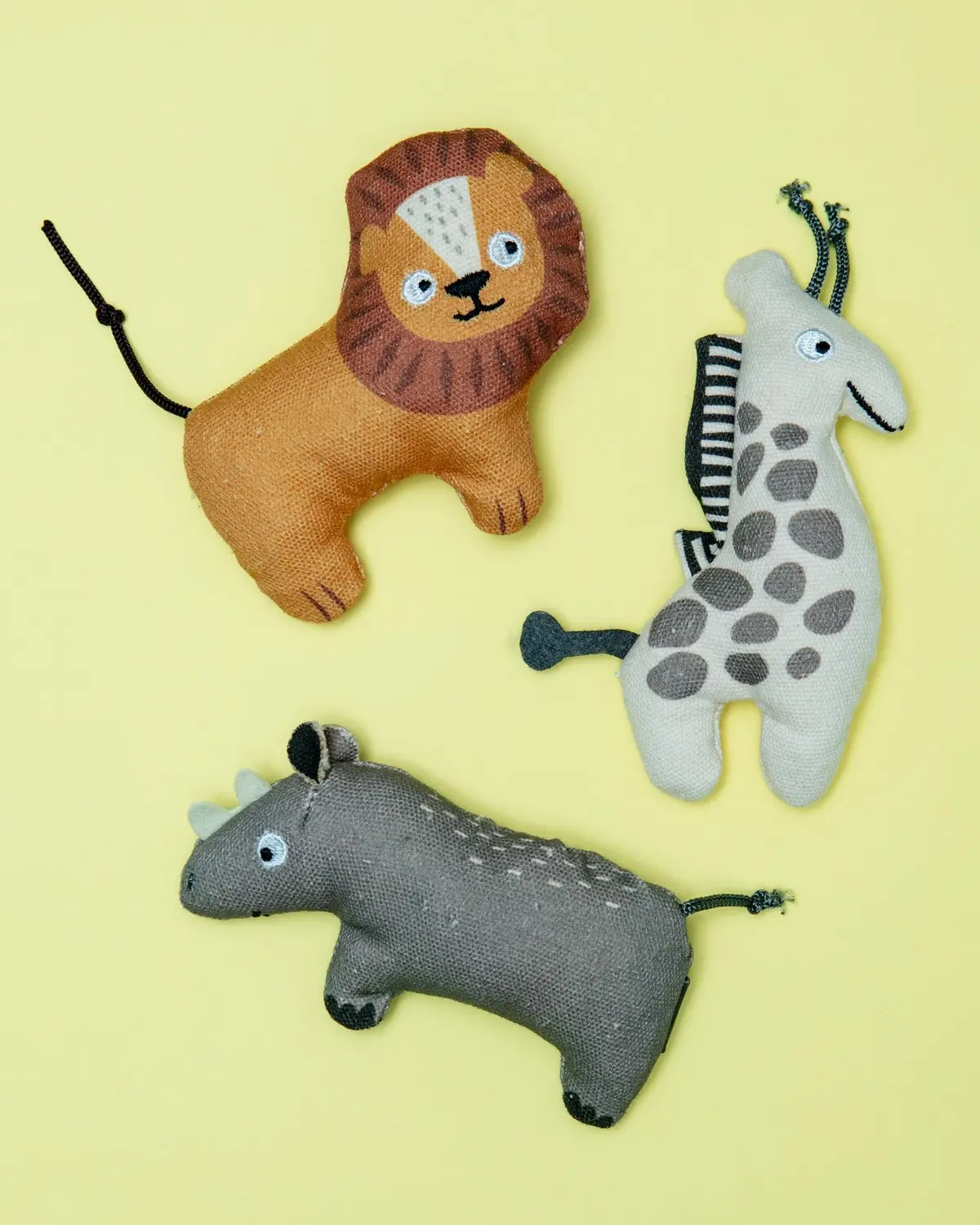 Feeling Wild Mini Canvas Dog Toys 1