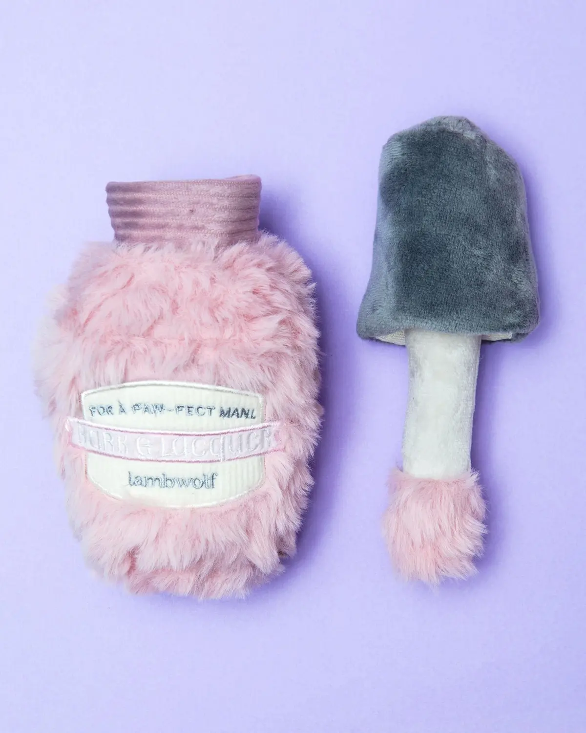Nail Polish Burrow + Crinkle Dog Toy 1