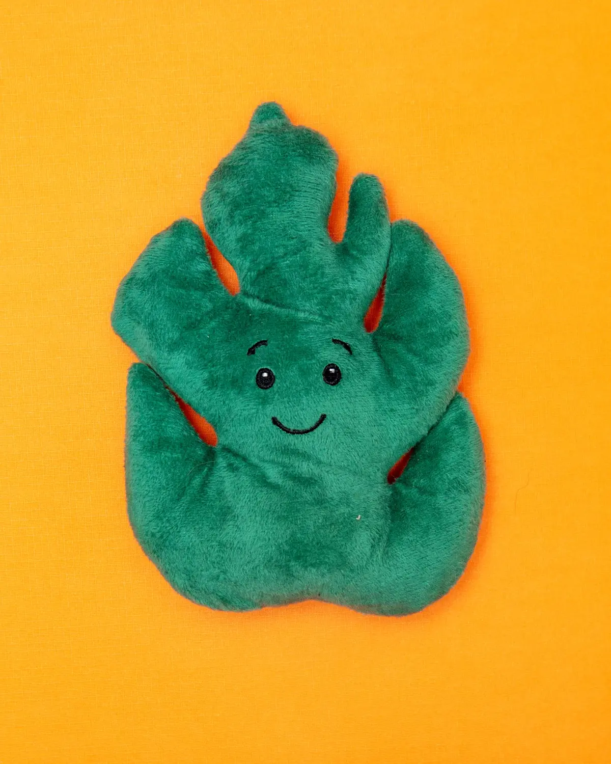 Monstera Recycled Squeaky + Crinkle Dog Toy 1