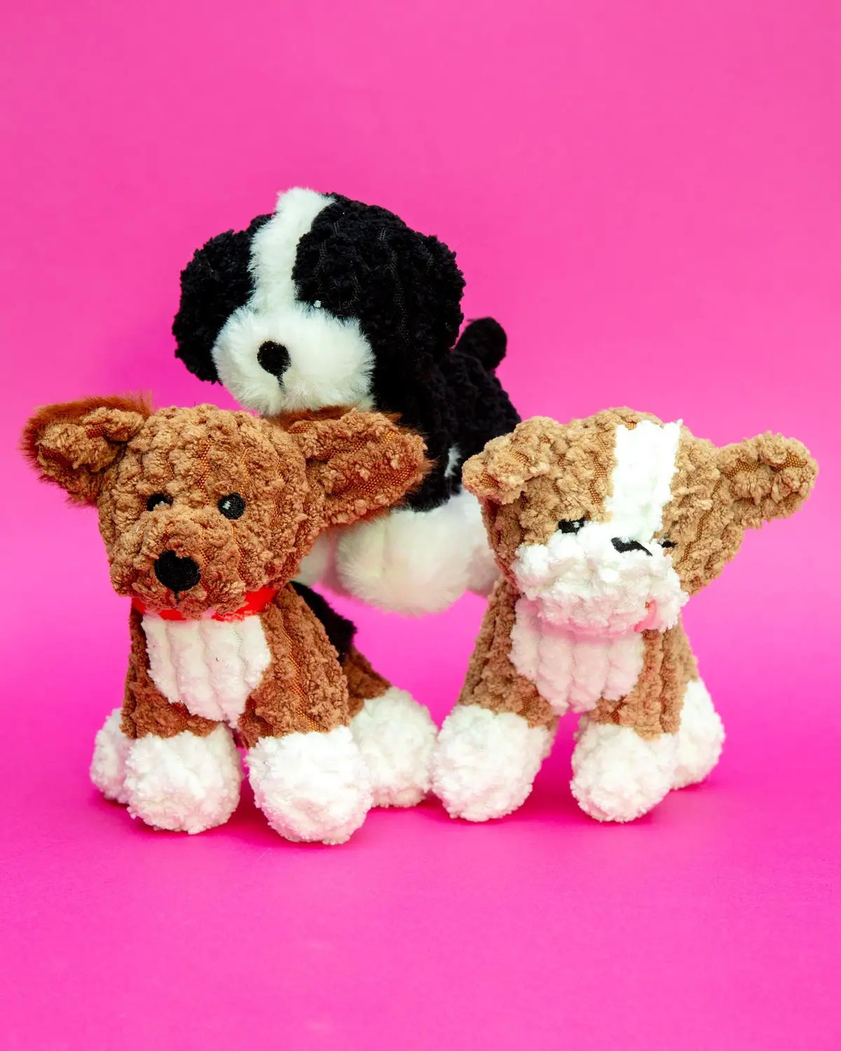 Tiny Terriers Squeaky Plush Dog Toys 1