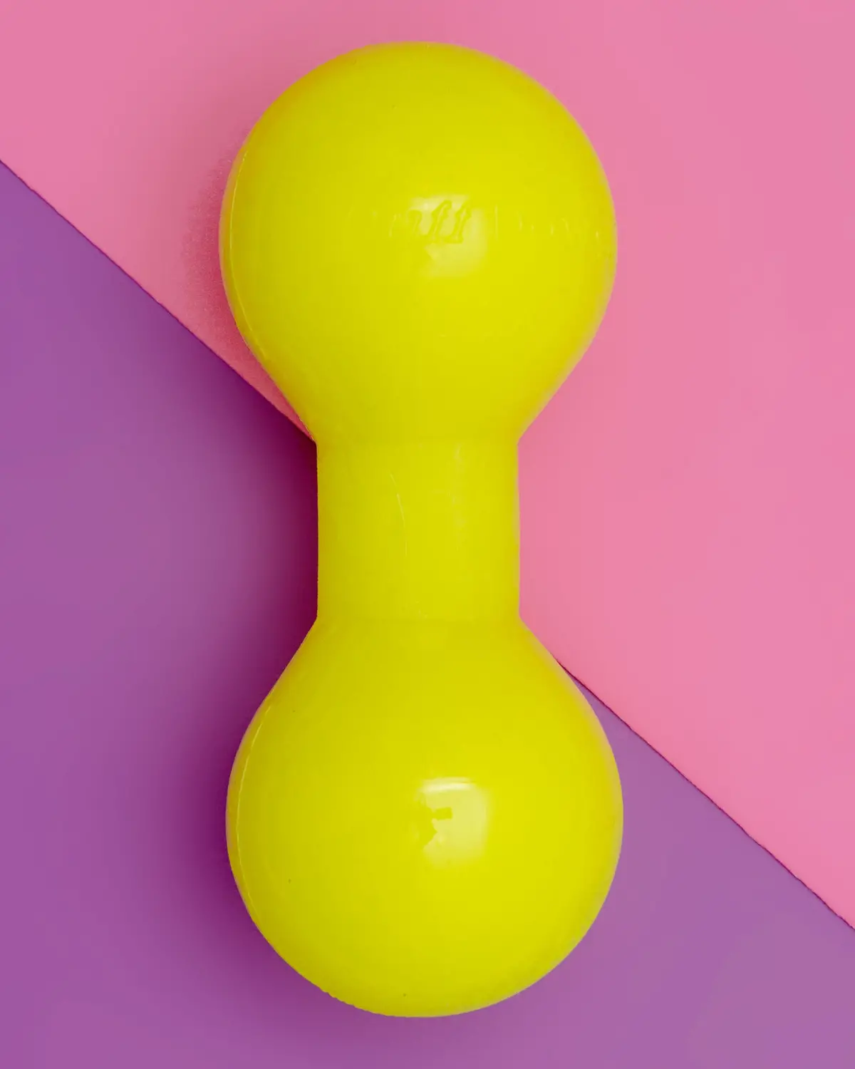 Bar-Bell Rubber Dog Toy(Guaranteed Tough)(Made In The Usa) 3